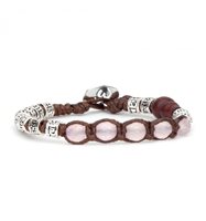 Bracciale Tamashii 5 Tibetani in Argento Quarzo BHS924-S4-33 - BHS924-S4-33